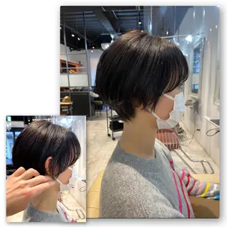 ショート カラー 二児のパパで店長な 戸田健治のヘアスタイル