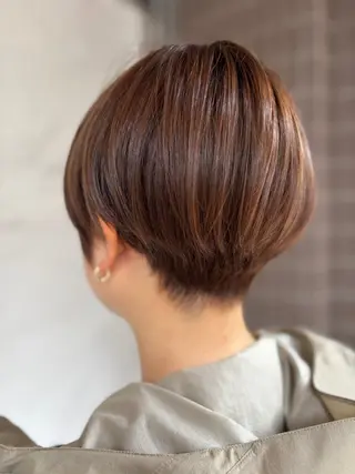 ショート 猪瀬 純子のヘアスタイル