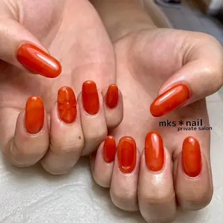 ネイル mks＊nail //  枚方長尾のネイルデザイン