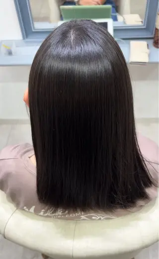 ミディアム 美髪矯正/ LISAのヘアスタイル