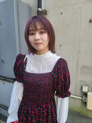 カラー ミディアム OMA カタギシのヘアスタイル