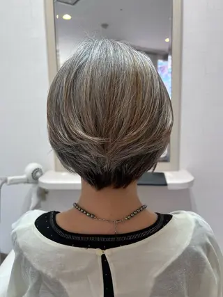 ショート アミーベル🧸🧡 廿日市本店のヘアスタイル
