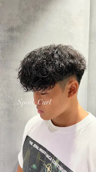 ショート メンズパーマ/縮毛 超特化/tomokiのヘアスタイル