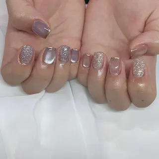 ネイル パラジェルネイル 大人可愛/シンプルのネイルデザイン