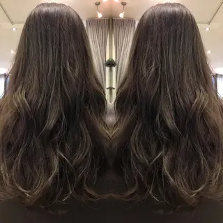 ロング カラー box mico. mutsumiのヘアスタイル