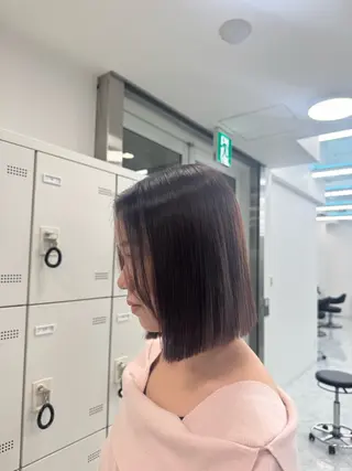 ショート カラー noa🎀美髪縮毛/ 透明感カラーのヘアスタイル