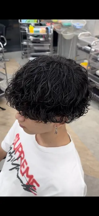 パーマ メンズ ☀️メンズパーマ☀️ /栄/濵﨑新成のヘアスタイル