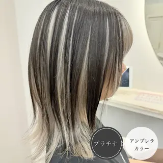 ロング カラー アンブレラカラー💫 フェイスフレーミングのヘアスタイル