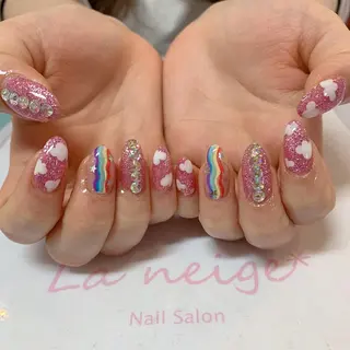 ネイル La neige* yuki 🐩🌙のネイルデザイン