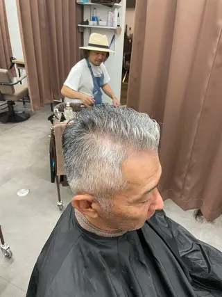 メンズ 登 愛のヘアスタイル