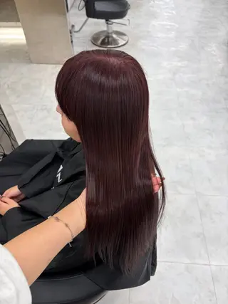 ロング カラー 透明感うる艶カラー 🤍MANAMIのヘアスタイル