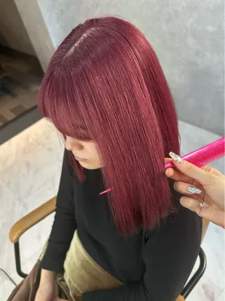 カラー Mayo/ダブルカラ メンズカット/カラーのヘアスタイル