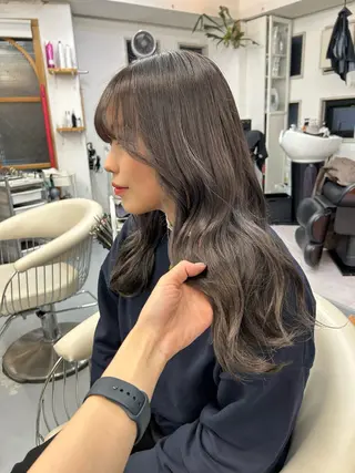ロング カラー 💜Noa /艶髪ハイトーン💫のヘアスタイル