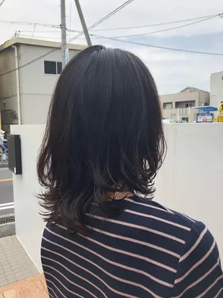 ミディアム パーマ 三尾 麻美のマツエク・マツパデザイン