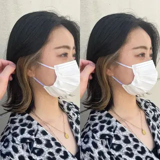 ミディアム Zinaセントラル銀座所属・髪質改善🪄 イルミナカラー岩谷のヘアスタイル
