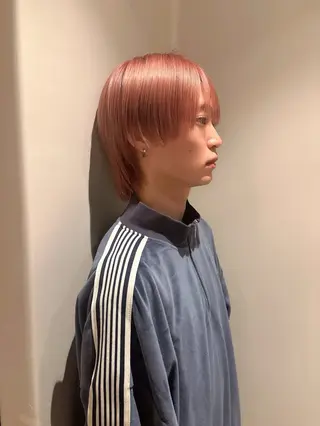 カラー メンズ 髪質改善カラー ベージュ🤎YUMEのヘアスタイル