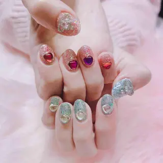 ネイル MoonNail ユリ🌸のネイルデザイン