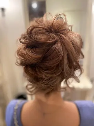 ロング ヘアアレンジ 早朝、日祝セット🉑 TSUBASAのヘアスタイル