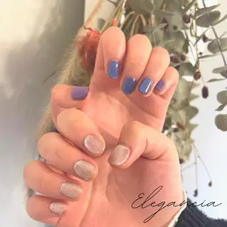 カラー ネイル Elegancia. Hiromiのネイルデザイン