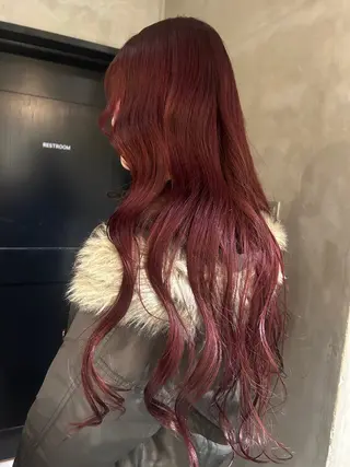 ロング カラー デザイン/アレンジ ❤︎イシイレイのヘアスタイル