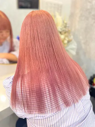 ロング 💓Yuri💓 ハイトーン/デザインのヘアスタイル