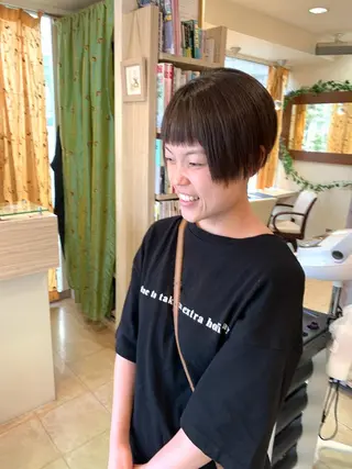 ショート パーマ nishimura makotoのヘアスタイル