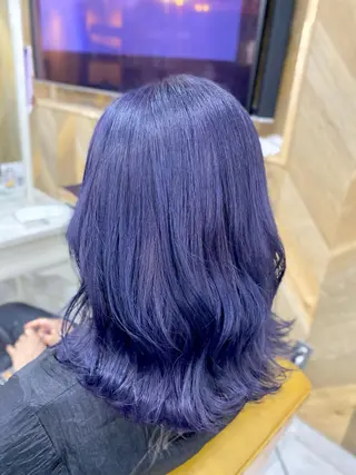 セミロング カラー SHIAN八王子店 仁香𓂃 𓈒𓏸のヘアスタイル
