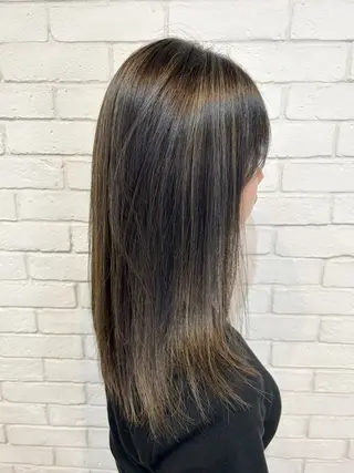 セミロング カラーアンドケアリタ kitamuuuのヘアスタイル