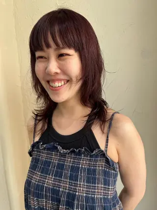 ミディアム ハイトーンカラー🩵 耳ツボジュエリー👂のその他イメージ
