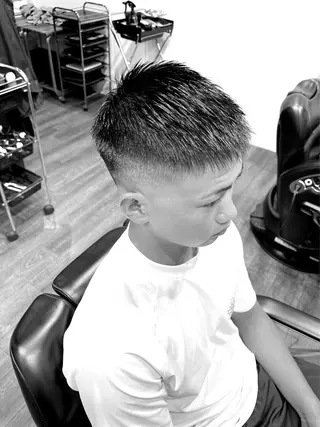 ショート メンズ 時久 葵のヘアスタイル