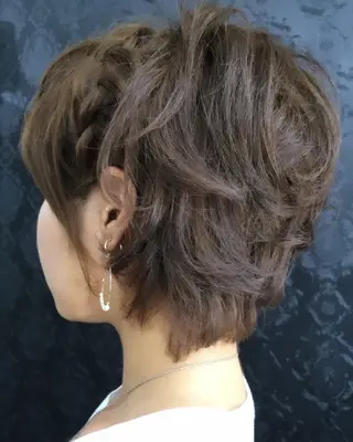 ショート ヘアアレンジ ヘアメイク/着付け AYAKAのヘアスタイル