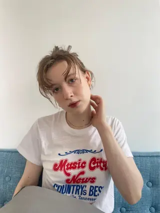 ミディアム brick masayaのヘアスタイル