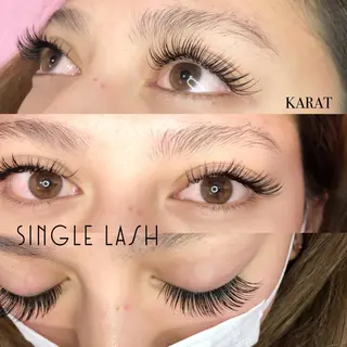 マツエク・マツパ ★KAEDE★伊勢崎 【KARAT】のマツエク・マツパデザイン