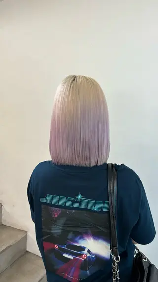 ミディアム ガーリーネイル hiroka🩰🎀のネイルデザイン
