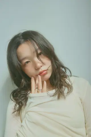 ミディアム ボブ/レイヤー/ 梅田/天野川奈緒のヘアスタイル