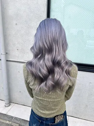 ロング カラー ✨縮毛矯正✖︎顔周り レイヤー✨ナカムラのヘアスタイル