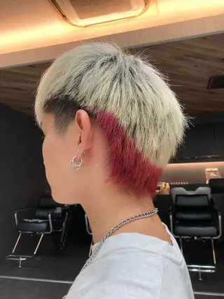 メンズ 上野湧太 髪質改善/艶カラーのヘアスタイル