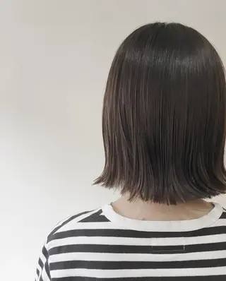 ミディアム カラー ノグチ ユウキ/ボブのヘアスタイル