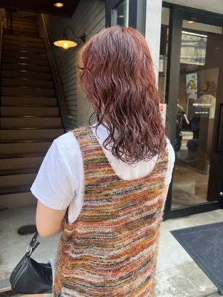 カラー パーマ 吉祥寺/パーマ/ カラー/Abeのヘアスタイル