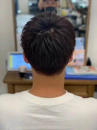 ショート カラー メンズ ✄﻿メンズカット✄﻿ natsuのヘアスタイル