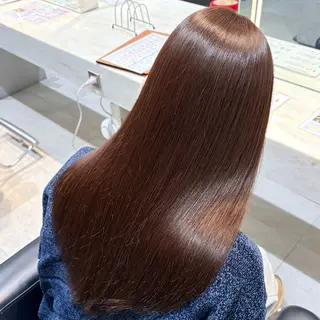 ロング カラー 縮毛矯正/Wカラー /アレンジ🌙あまにのヘアスタイル
