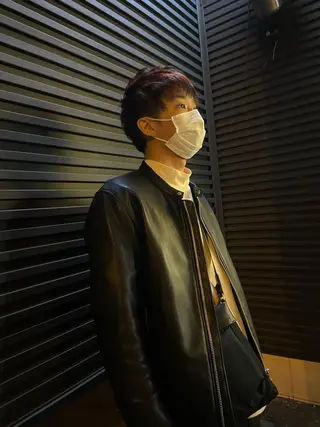 ミディアム カラー dunhill 斉藤 大樹/メンズカットのヘアスタイル