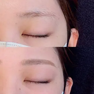 アイブロウ men'sアイブロウ まつ毛パーマ/さちのマツエク・マツパデザイン