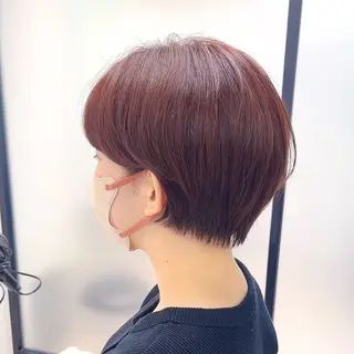 ショート ショートヘア、ボブ こやさん　コヤマのヘアスタイル