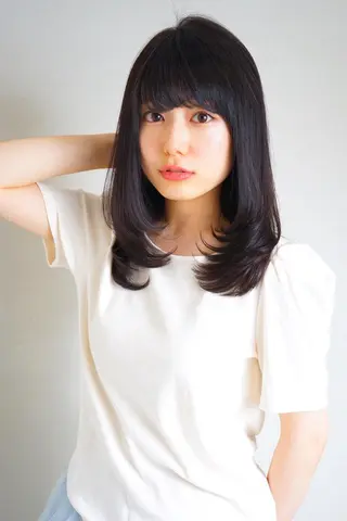 ミディアム カラー ヘアアレンジ ショートの神✨AFL OAT 井上康平のヘアスタイル
