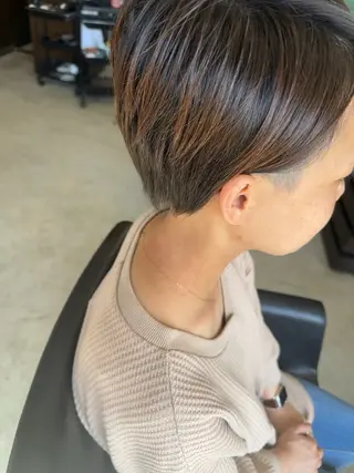 ショート 中島 剛のヘアスタイル