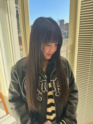 ロング アリサ/ 暖色colorのヘアスタイル