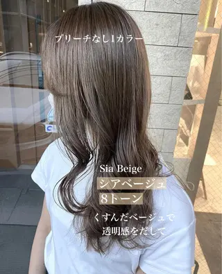 カラー ブリーチなしで 全国から予約殺到♡のヘアスタイル