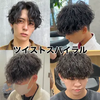 ショート パーマ 【メンズ特化】 笹目純のヘアスタイル