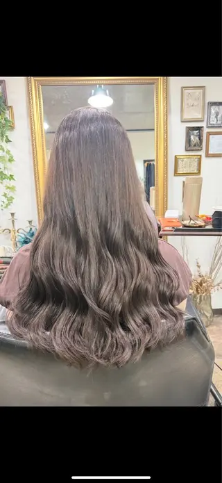 ロング カラー 渋谷宮益坂 omoのヘアスタイル